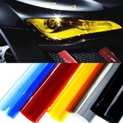 Película AutoChameleon para Pilotos de Motocicleta Película Transparente para Faros Antiniebla de Motocicleta Película Protectora de Color para Faros de Coche
