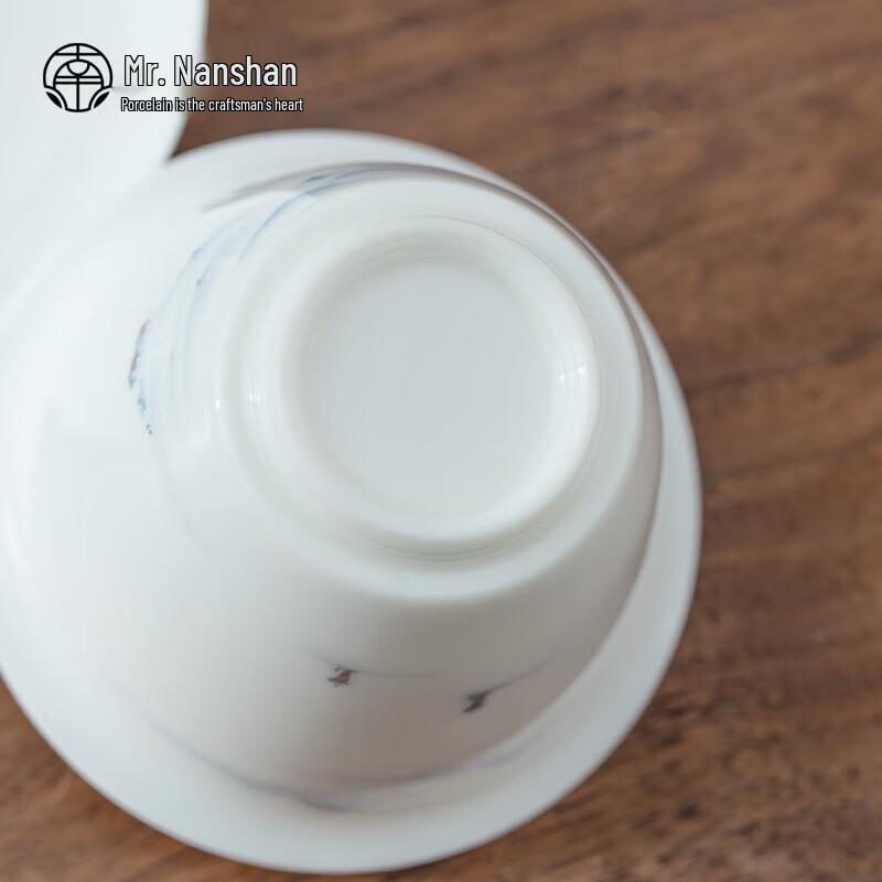Nanshan Mr. Ceramic Kung Fu Gaiwan Tea Set