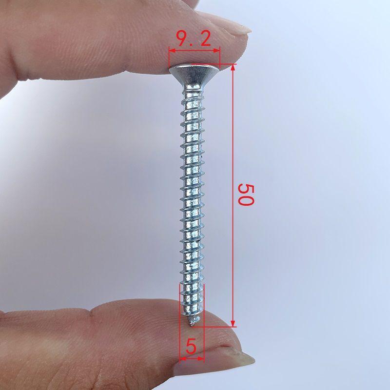 Extra Long Phillips Self-Tapping Woodworking Screws for Door and Window Installation (M4/M5)