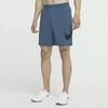Nike Flex Logo Print Woven Training Shorts Men Bottoms Deep-Ocean-Blue CZ6371-469