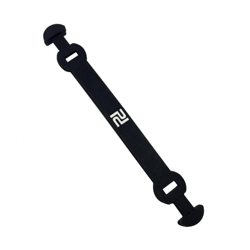 Double Knots Tennis Racket Dampener Shock Absorbers Long Silicone Racket Dampener to Reduce Vibration Easy to Install