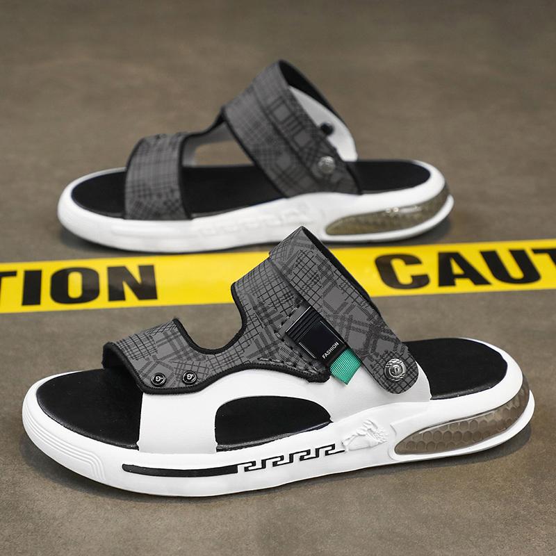 

Fashion CYYTL Mens Slippers Summer Casual Shoes Beach Sandals Outdoor Slides Leather Walking Comfort Fashion Lightweight Luxury Designer 39