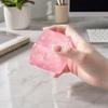Jelly Cheese Stress Reliever Toy Soft Slow Rise Fidget for Anxiety Realistic Transparent Colorful Decompression Toy for Adults