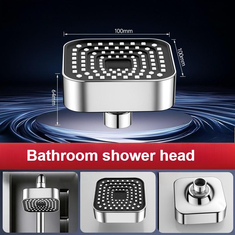 High Pressure Shower Head Adjustable Rainfall Sprayer Wall-Mounted Household Bathroom Shower Nozzle Shower Accessories