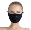 1 PC Washable Sequins Breathable Reusable Shiny With filter Pocket Face Mask