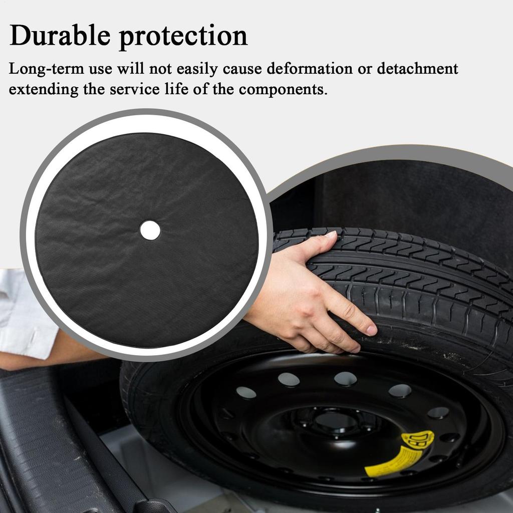 72cm Tampoane Izolante Fonic pentru Roata de Rezervă Auto, Izolație Fonică, Covoraș de Bumbac Absorbant, Panou Rotund de Amortizare a Sunetului, Șoc