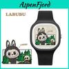 Stylish Cartoon Labubu Silicone Quartz Watch For Students And All Ages