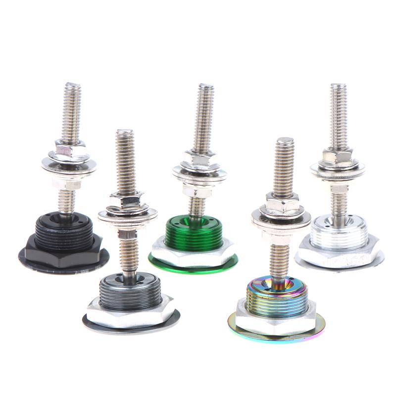 1Pcs 30/32Mm Car Push Button Bonnet Hood Pin Quick Release Latch Lock Clip Kit Aluminum Engine Exterior Parts Universal