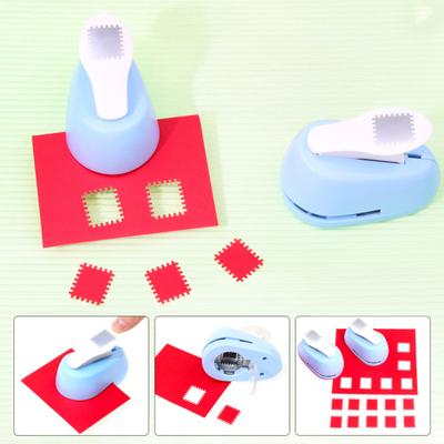 Yousheng Obdĺžnikový dierovač na poštové známky Craft Punch Stamp Embossing Tool na Scrapbooking DIY výrobu kariet Jednoducho ovládateľný dierovač papiera