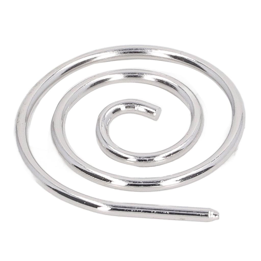 Agujas Circulares de Tejer en Espiral Acero Inoxidable Resistente a la Corrosión Punta Herramienta de Tejer para Tejedores