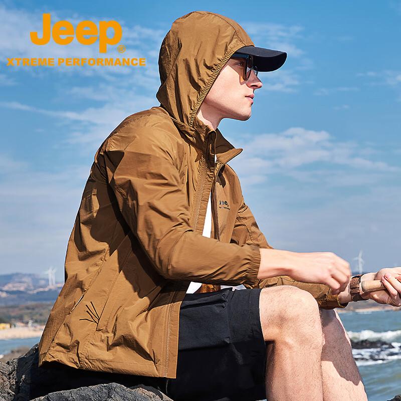 JEEP Men s Lightweight Windbreaker XL