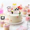 Glitter Makeup Cake Toppers Lipstick Cake Picks  Cupcake Decors High Heel Makeup Brushes for Bridal Cosmetics Party Decorations