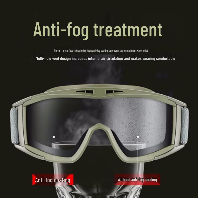 Tactical Anti-Impact Goggles & Polarized Glasses
