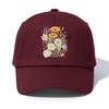 pc Flowers Print  Baseball Cap for Adults  Minimalist Retro Style Casual Soft Adjustable Dad Hat Perfect As Gift