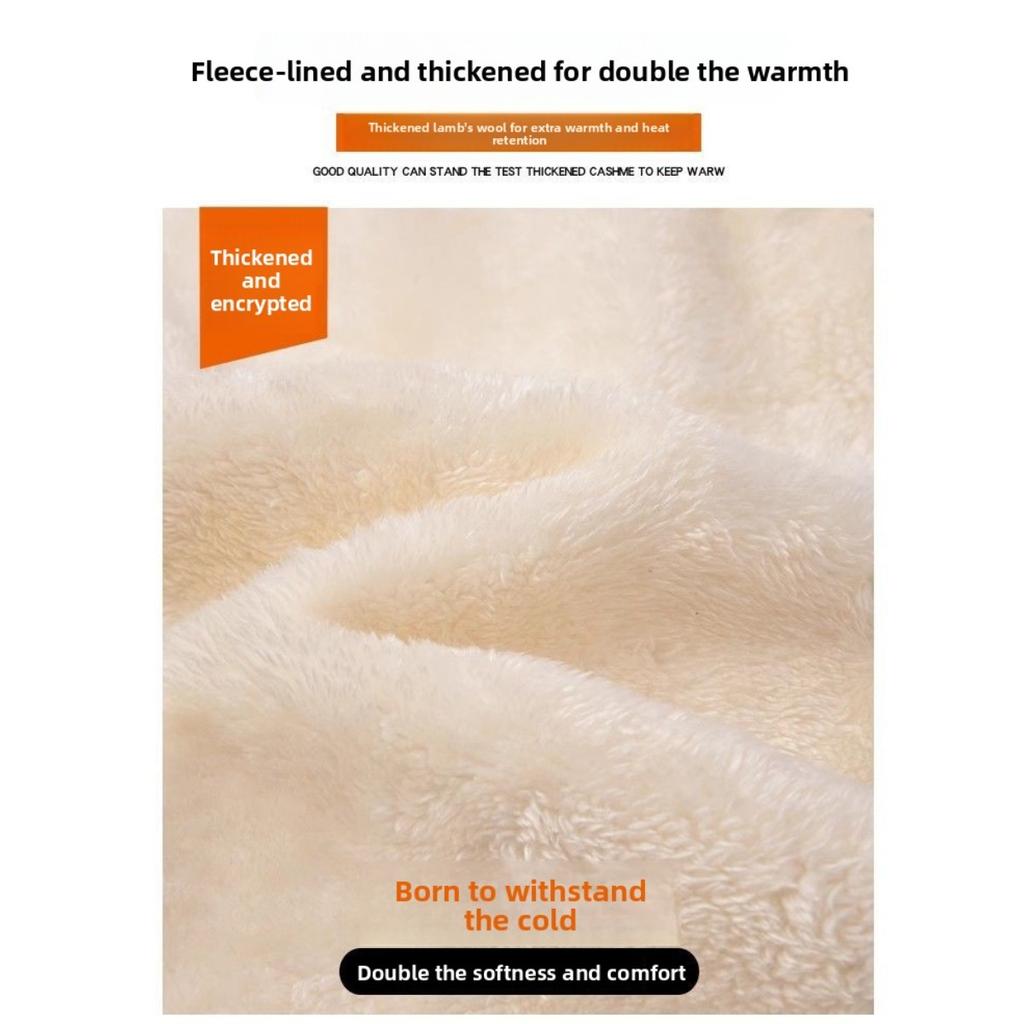 Marineblaue und karierte Samthose für Kinder im Herbst und Winter, hochtailliert und figurbetont, weite Beinhose, lässige und dicke Hose