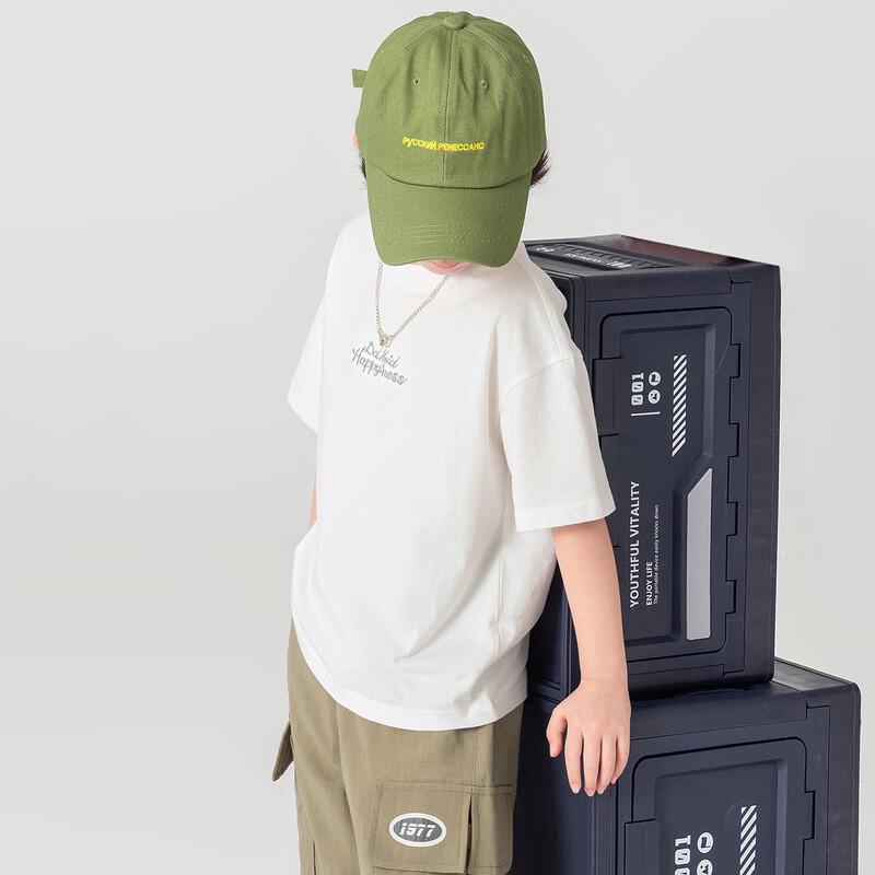 Boys' Summer Cool-Touch Breathable Cotton T-Shirt