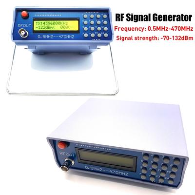 0,5 MHz–470 MHz RF signalų generatorius Garso moduliacijos signalo šaltinis Kondicionavimas Radijas 800 Hz