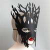 Face Mask Halloween Tree Mask for Kids Women Man Masquerade Party Cosplay Party, Carnivals, Halloween Cosplay Mask  Black