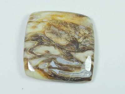 69Cts. Natural Rock Calcite Octagon Crystal Cabochon Loose Gemstone 33X34MM SK-3425