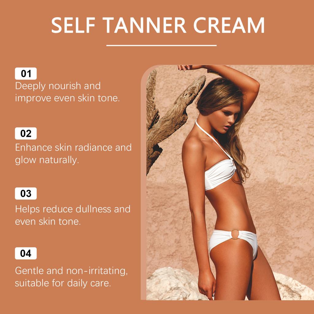 Sunburn Herbal Cream With Tanning And Melanin Generation