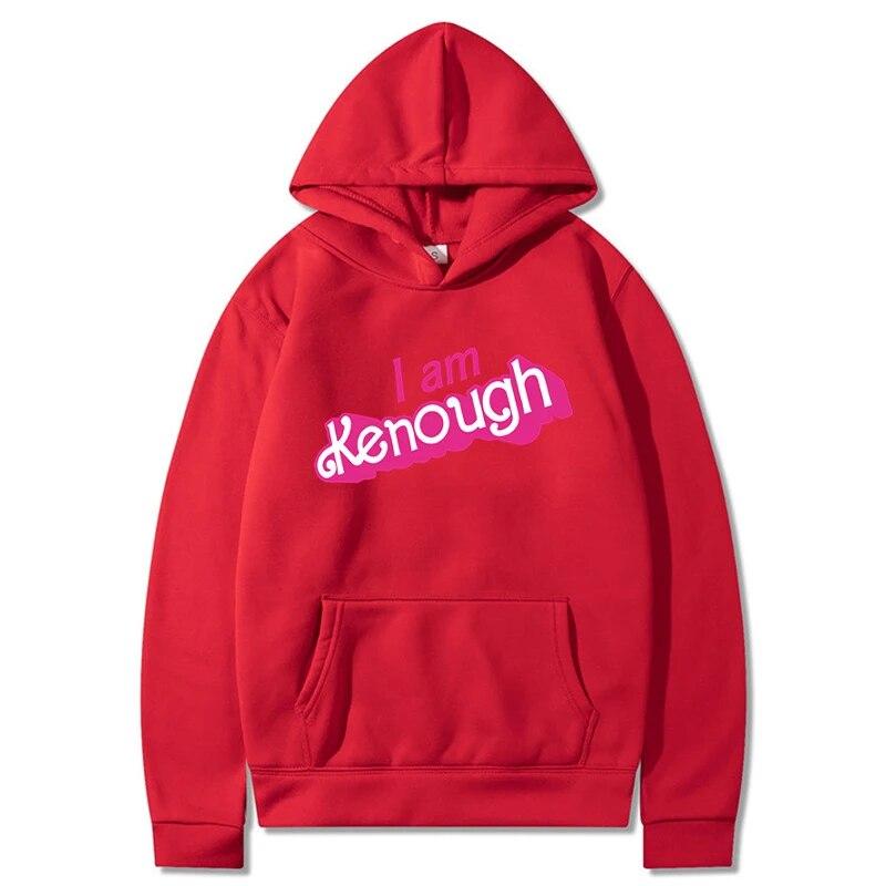 Women Barbiecore Movie Kenough Sweatshirts Men Fashion Graphic Printed Harajuku Streetwear Hooded Pullovers