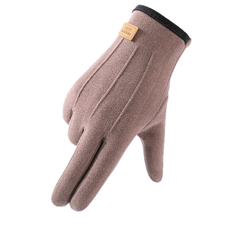 Women's Winter Windproof Touchscreen Non-slip Gloves for Outdoor Riding