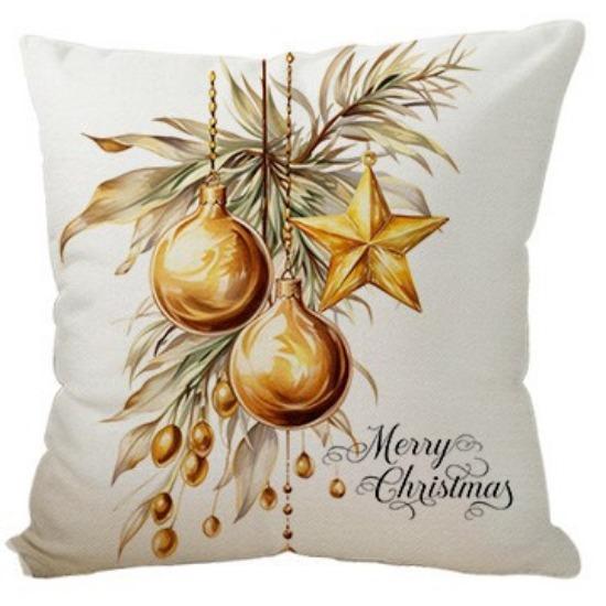 

Новая Рождественская наволочка Рождественский лось Снеговик Легкая роскошь Высококлассное праздничное украшение 45 * 45Cm