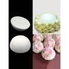 White Solid Foam Half Ball. Foam Blocks For Fresh And Artificial Flower Arrangements, Autumn Decorations, Halloween Decorations, Plant Decorations