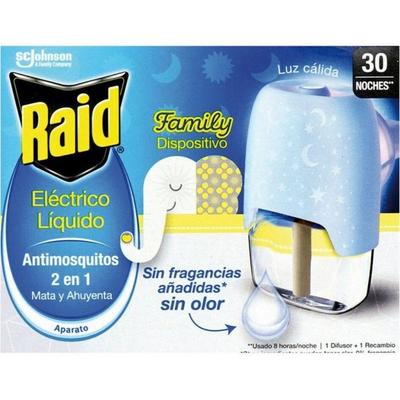Raid Mosquito Repellent Electric Family Light 30 Nights