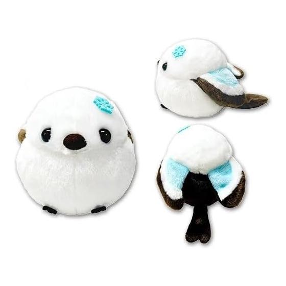 Amuse Fukufuku Shimaenaga ST Snow Fairy Shima-chan Plush Toy Height Approx. 12cm 703961