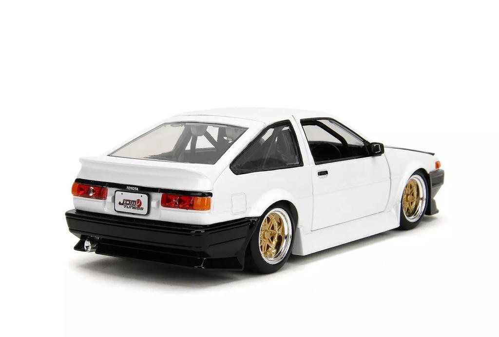 JADA TOYS Toyota Trueno AE86 Hachiroku White Trueno AE86 JDM Tuners Mini Car 35956 1/24 [Položka]