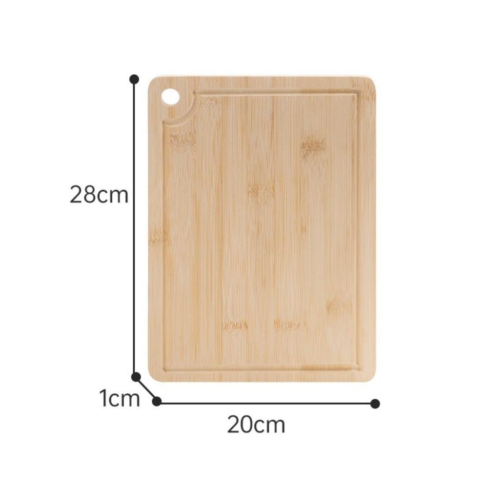 

Eco-Friendly Bamboo Wooden Cutting Board Double-sided Portable Vegetable Cutting Board Durable Cut Meat Chopping Board BBQ
