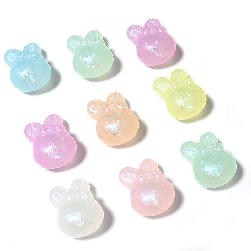 

Frosted Mermaid Series Acrylic Beads for DIY Necklace Jewelry Mixed Colors, sizes on detail page