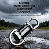 Multifunctional keychain light Outdoor camping Long battery life Mini flashlight Work portable emergency lighting