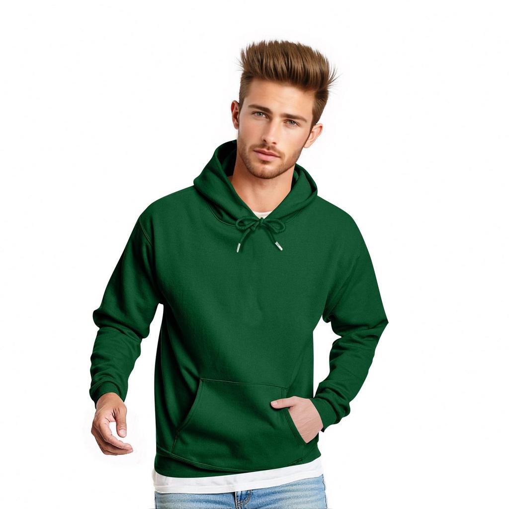 Men's Fashion Loose Sweatshirt Casual Daily Long Sleeve Color Top