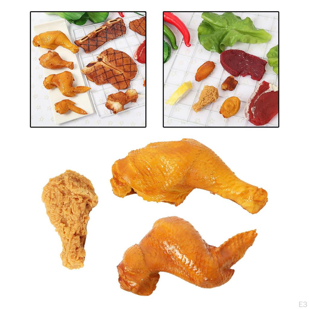 Lifelike Chicken for Displaying in Cabinets, Desks, and Parties