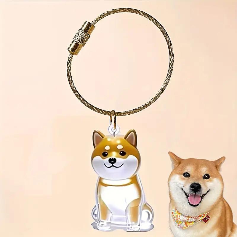 1PC Keychains Cute Pet Souvenirs Gifts For Pet Lovers Widgets DIY Bag Pendants Pet Lovers Pet Hair Storage Funny Pet Hair