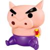 T's Factory Soft Vinyl Bank Crayon Shin-chan Buriburi Zaemon 9x11.6x13.1cm Collectible Toy