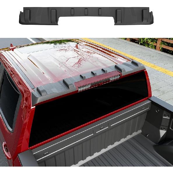 Rear Roof Protector Compatible With 2014-2018 Chevy Silverado GMC Sierra 1500 Truck Cab Spoiler Replacement For 2014 2015 2016 2017 2018 Chevy