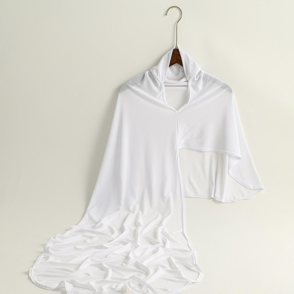 Laven Women Elegant Khimar Modest Muslim Islamic Ramadan Soft Lightweight Jersey Hijab Long Scarf Amira Prayer Abaya Jilbab