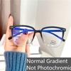 Trendy Luxury Pochromic Myopia Glasses Retro Color Changing Near Sight Eyewear for Men Women Square Smart Sunglasses Shades