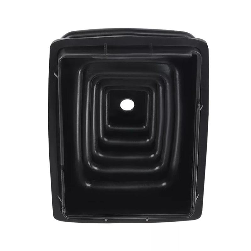 Black Car Shift Knob Boot Cover with Retainer Ring Fit for Jeep Wrangler (TJ) 1997-2004 53000056 52078558