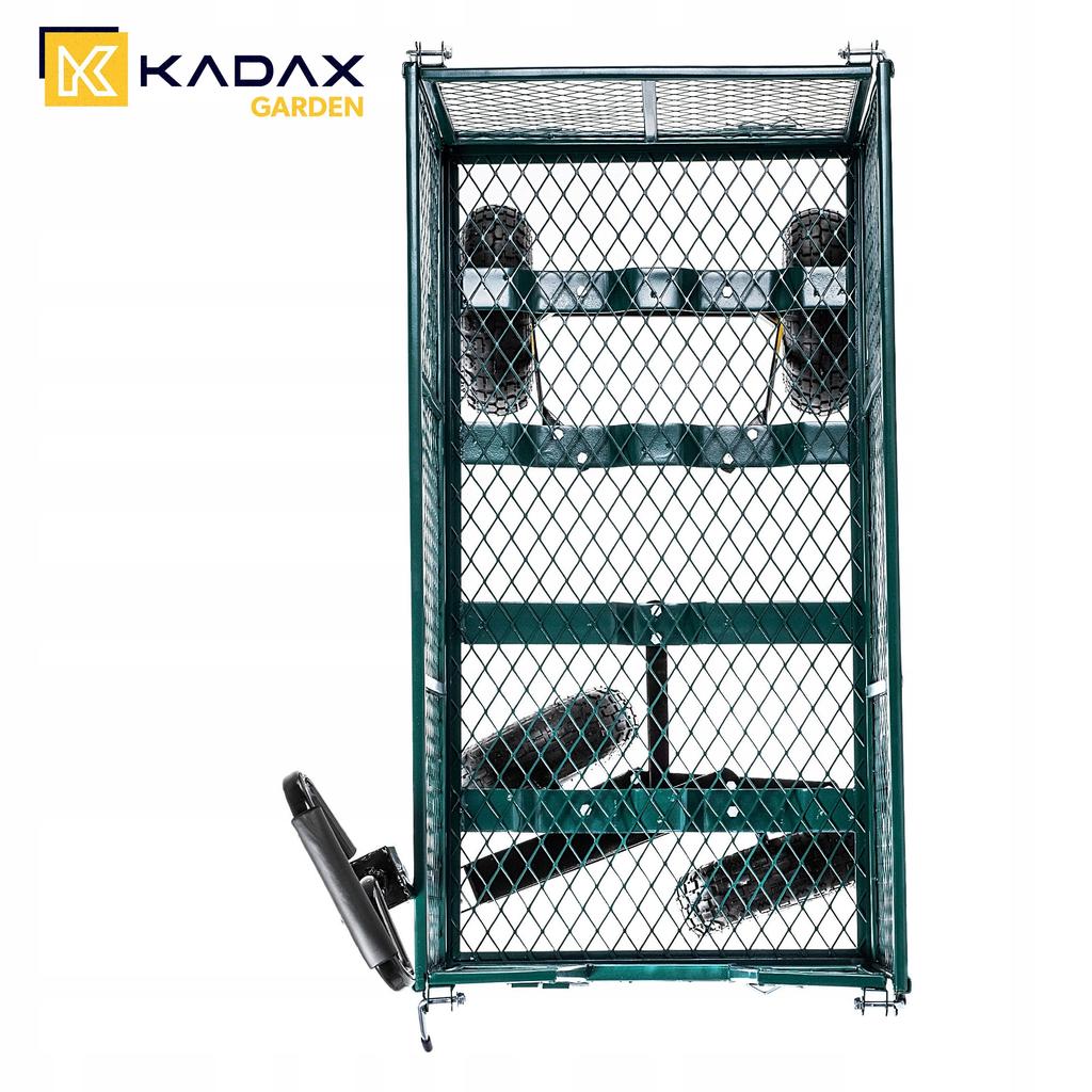 KADAX Wózek Ogrodowy Transportowy Przyczepka 450kg