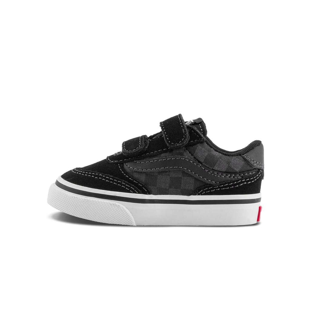 Vans Comfortable Fashionable Simple Versatile Durable Low-Top Walking Shoes Baby Shoes Black VN000D7XKOU