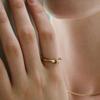YUSOWA GROVE THIN RING (2COLOR)
