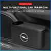 1Pcs Portable Hanging Mini Car Trash Can Wastebasket Trash Can with Lid For Opel crosa d astra h insignia astra j zafira b mokkaastra vivaro astra g
