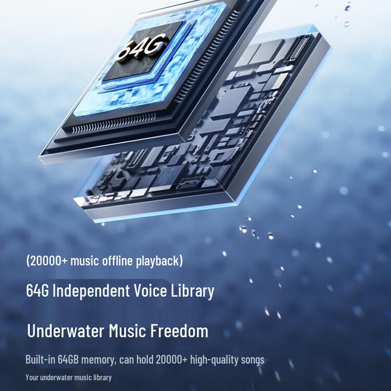 SANAG B60S Pro Max 64GB Bone Conduction Bluetooth Headphones