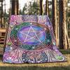 1pc Celtic MandalaOutdoor Blanket, Soft And Comfortable Blanket, Casual Warm Outdoor Blanket, Good Birthday Gift yy260328084