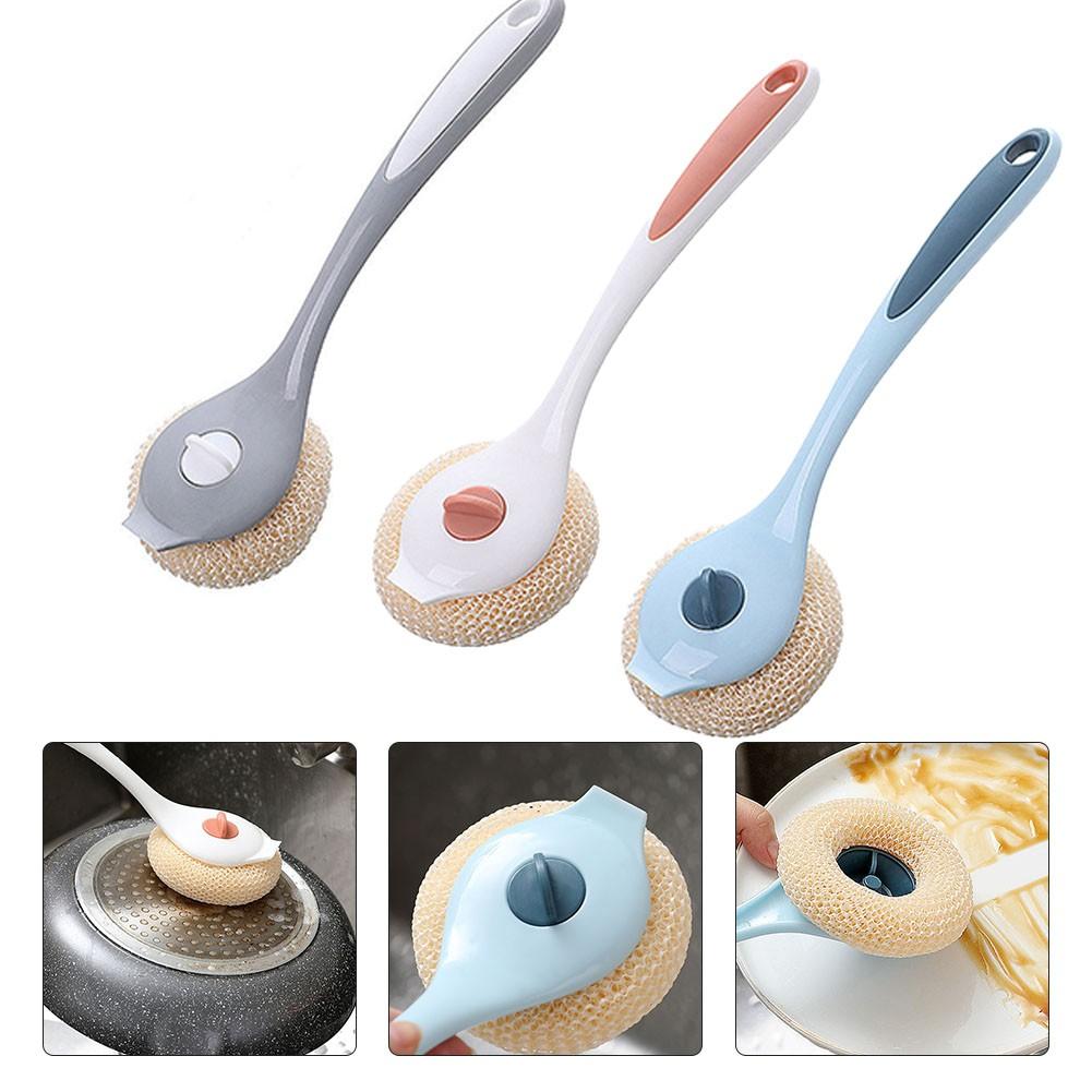 Cleaning Brush Sponge Scrub Grills Household Supplies Kitchen