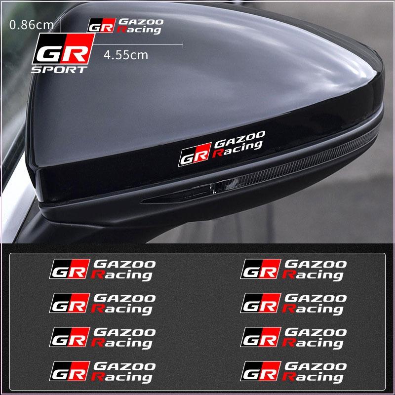 Pegatinas Aleatorias para el Interior del Coche Artículos para Coche Pegatinas para el Volante del Coche para Toyota TRD GR Corolla Yaris Chr Auris RAV4 Camry Highlander